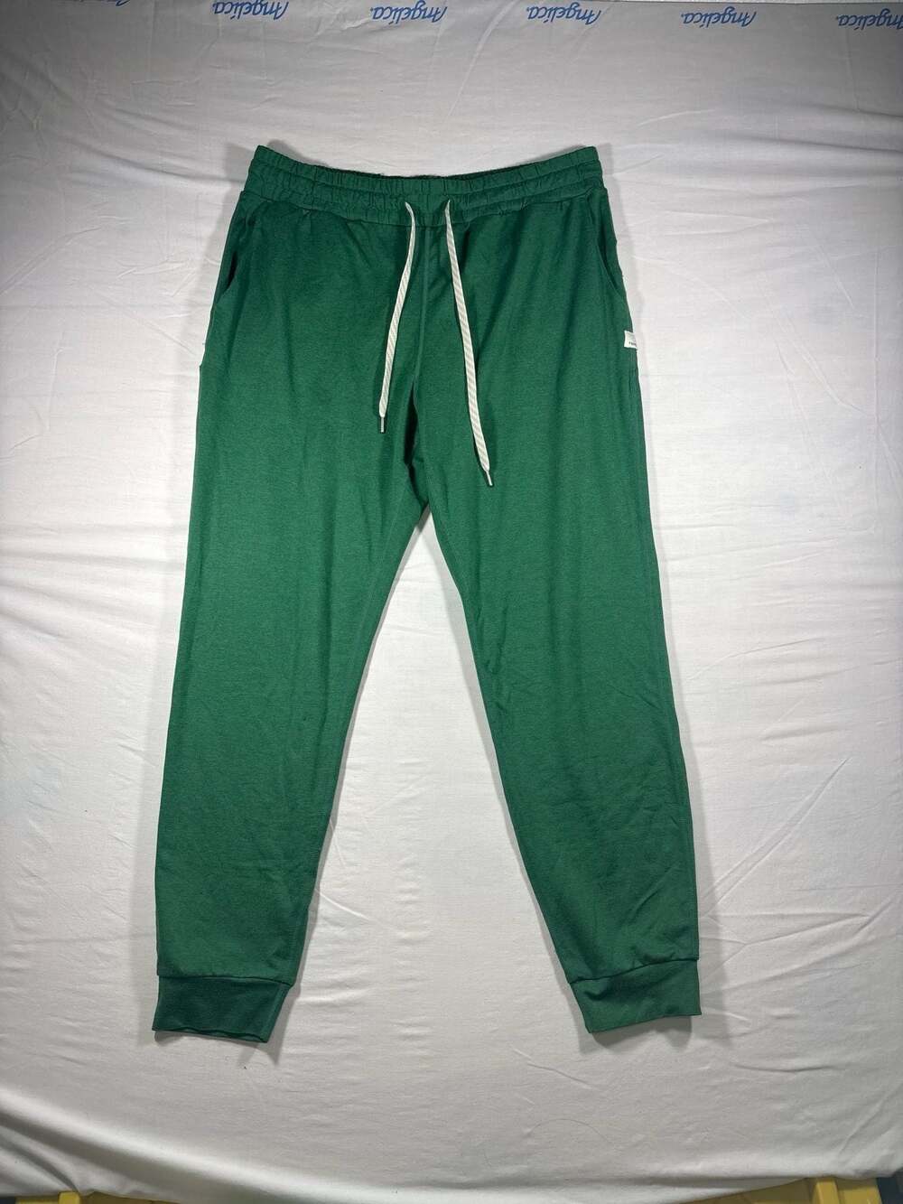 Vuori Performance Sweatpants, Medium, Heather Green
